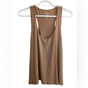 American Eagle flowy tank top brown large